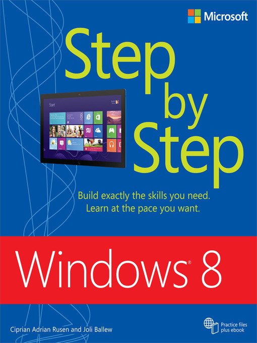 Title details for Windows 8 Step by Step by Ciprian Adrian Rusen - Available